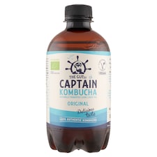 The Gutsy Captain Kombucha Original bio enyhén szénsavas fermentált zöld tea ital 400 ml