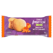 Free From gluténmentes karamellás keksz 90 g