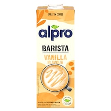 Alpro Barista UHT vaníliaízű zab- és szójaital hozzáadott kalciummal, B2- és D2-vitaminnal 1 l
