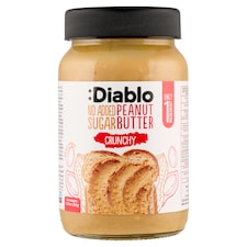 Diablo természetes ropogós mogyoróvaj hozzáadott cukor nélkül 350 g