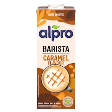 Alpro Barista UHT karamellízű zab- és szójaital hozzáadott kalciummal, B2- és D2-vitaminnal 1 l