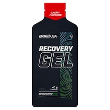 BioTechUSA Recovery Gel cseresznye ízű szénhidrátot és fehérjét tartalmazó étrendkiegészítő gél 40 g