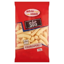 White Snack gluténmentes sós kukoricapehely 70 g