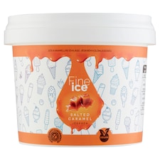 Fine Ice sós karamell jégkrém, hozzáadott cukortól mentes, vegán, gluténmentes, 500 ml