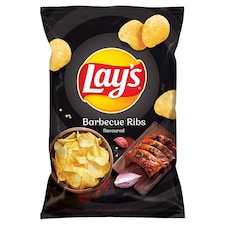 Lay's burgonyachips BBQ borda jellegű ízesítéssel 130 g