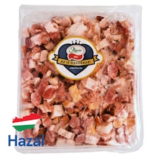 Pápai füstölt sertés kockázott bacon 500 g