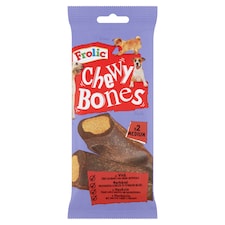 Frolic Chewy Bones kiegészítő állateledel felnőtt kutyák számára marhával 2 db 170 g