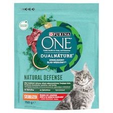 Purina One DualNature Sterilized teljes értékű állateledel macskák számára marhával 750 g