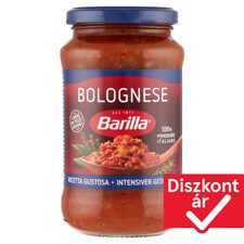 Barilla paradicsomszósz bolognai módra, marha-, és sertéshússal 400 g