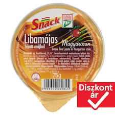 Snack Szeged libamájas hízott májból magyarosan 75 g