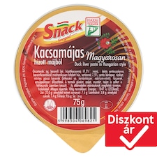 Snack Szeged kacsamájas hízott májból magyarosan 75 g