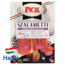 PICK Szalametti szeletelt fokhagymás szalámi 60 g