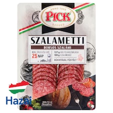 PICK Szalametti szeletelt borsos szalámi 60 g