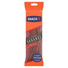 Snack !t exkluzív chilipaprikás cabanossi 120 g