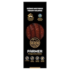 Farmer száraz magyaros vékony kolbász 120 g