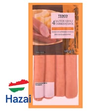 sajtos virsli csirkehúsból 4 db 140 g