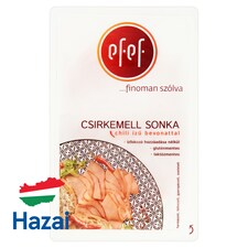 eFeF szeletelt csirkemell sonka chili ízű bevonattal 100 g