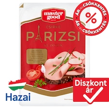 Master Good Klasszik szeletelt, füst ízesítésű csirke párizsi 90 g