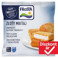 FRoSTA gyorsfagyasztott panírozott alaszkai tőkehalfilé 700 g