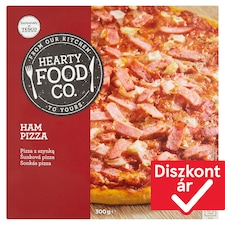 Hearty Food Co. gyorsfagyasztott sonkás pizza 300 g