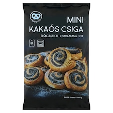 Frigotti előkelesztett, gyorsfagyasztott mini kakaós csiga 1000 g