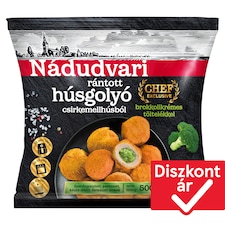 Nádudvari rántott húsgolyó csirkemellhúsból brokkolis töltelékkel 500 g