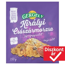 Gergely gyorsfagyasztott királyi császármorzsa 350 g