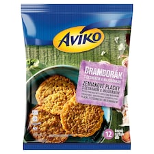 Aviko elősütött és gyorsfagyasztott fokhagymás-marjoránnás burgonyalepény 12 db 600 g