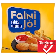 Falni Jó! gyorsfagyasztott csirke nuggets 700 g