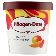 Häagen-Dazs mangós jégkrém málnás öntettel 460 ml