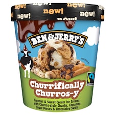 Ben & Jerry's Churrifically Churros-y poharas jégkrém 465 ml