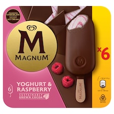 Magnum Multipack Jégkrém Joghurt-Málna 6 x 100 ml