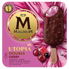 Magnum Multipack Jégkrém Dupla Meggy 3 x 85 ml