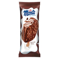 Zott Monte tejjégkrém és csokoládés-mogyorós tejjégkrém tejcsokoládéval bevonva 100 ml