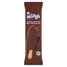 Ms Molly's kakaós jégkrém tejcsokoládé bevonatban 120 ml