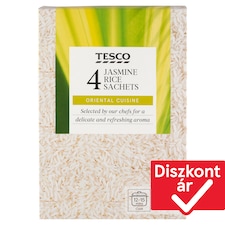 "A" minőségű jázmin rizs 4 x 125 g (500 g)