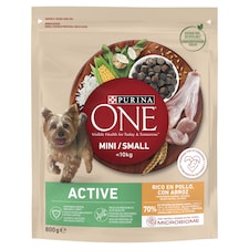 Purina One teljes értékű állateledel felnőtt kutyák számára csirkében gazdag rizzsel 800 g