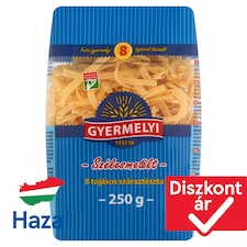 Gyermelyi szélesmetélt 8 tojásos száraztészta 250 g