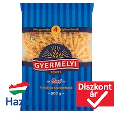 Gyermelyi orsó 4 tojásos száraztészta 500 g