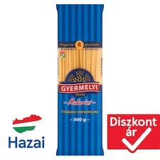 Gyermelyi makaróni 4 tojásos száraztészta 500 g