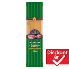 Gyermelyi Vita Pasta Spaghetti durum száraztészta 500 g