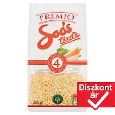 Soós Premio gépi tarhonya négytojásos száraztészta 200 g