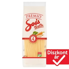 Soós Premio cérnametélt négytojásos száraztészta 200 g