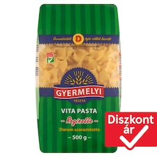 Gyermelyi Vita Pasta Reginelle durum száraztészta 500 g