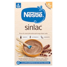 Nestlé Sinlac rizs és szentjánoskenyérmag alapú pép 6 hónapos kortól 650 g
