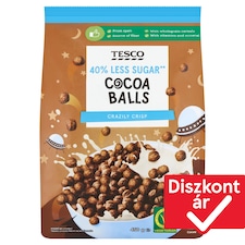 kakaós gabonapehely tönkölybúzából, hozzáadott vitaminokkal és vassal 450 g