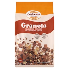 Cerbona tejcsokis-kekszes granola 450 g