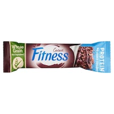 Nestlé Fitness Multigrain Protein Cocoa kakaós ízű gabonapehely-szelet édesítőszerrel 20 g