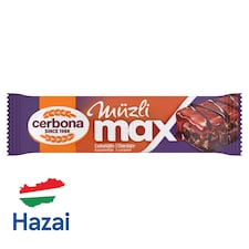 Cerbona Müzli Max csokoládés-karamellás müzliszelet 30 g