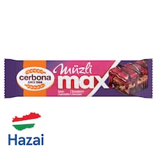 Cerbona Müzli Max epres-csokoládés müzliszelet 30 g